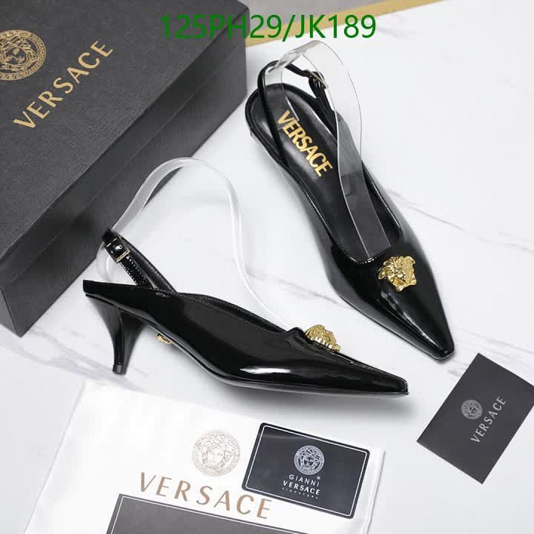 Versace-Women Shoes Code: JK189 $: 125USD