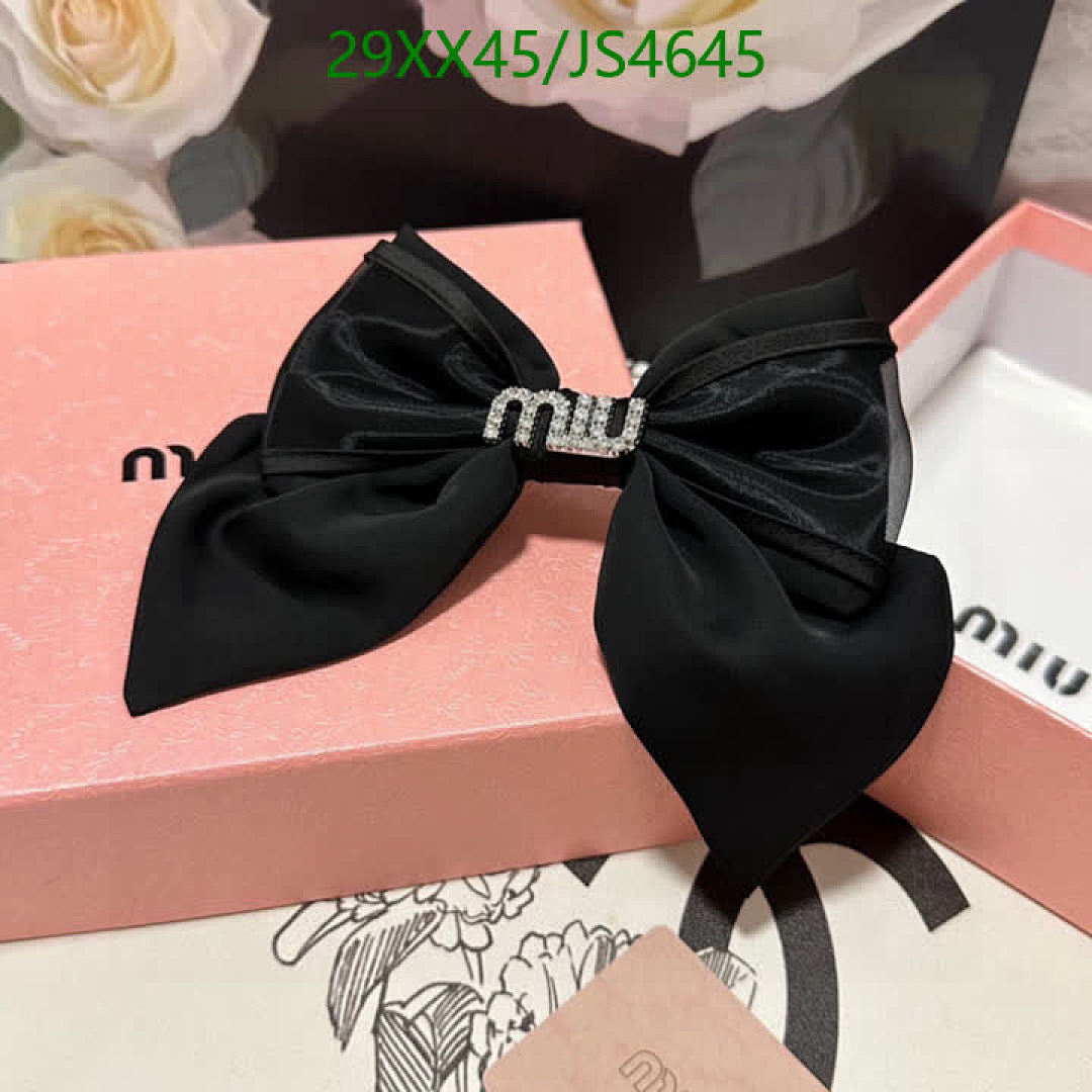 MIU MIU-Headband Code: JS4645 $: 29USD