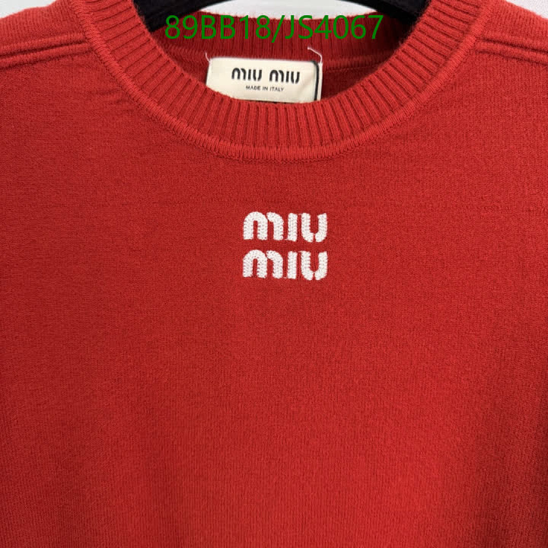 MIUMIU-Clothing Code: JS4067 $: 89USD