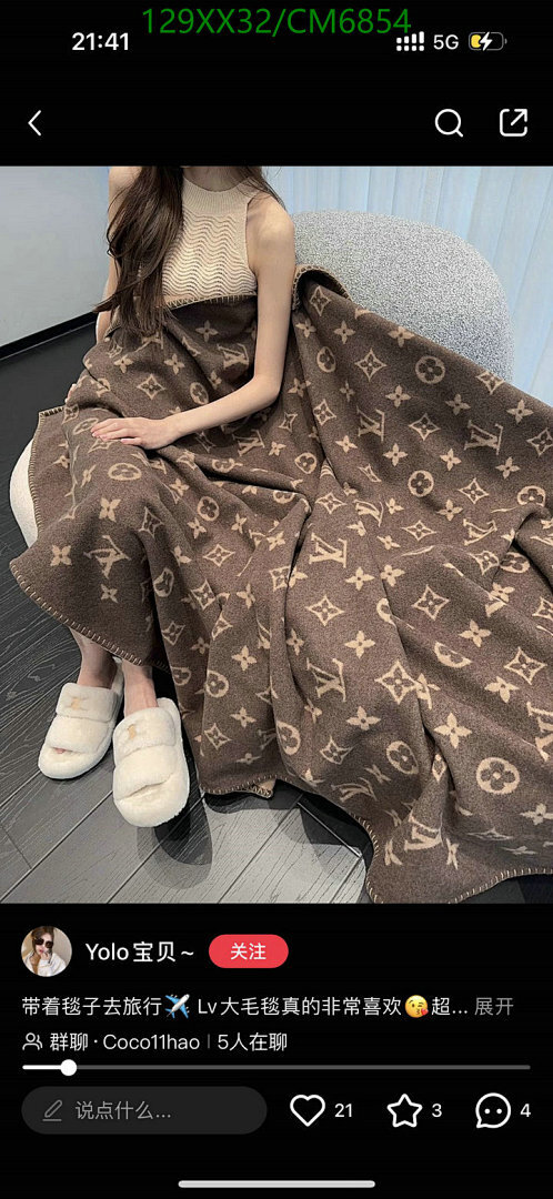 LV-Scarf Code: CM6854 $: 129USD