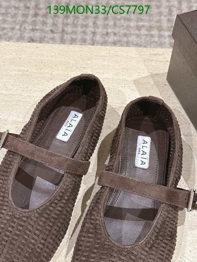 ALAIA-Women Shoes Code: CS7797 $: 139USD