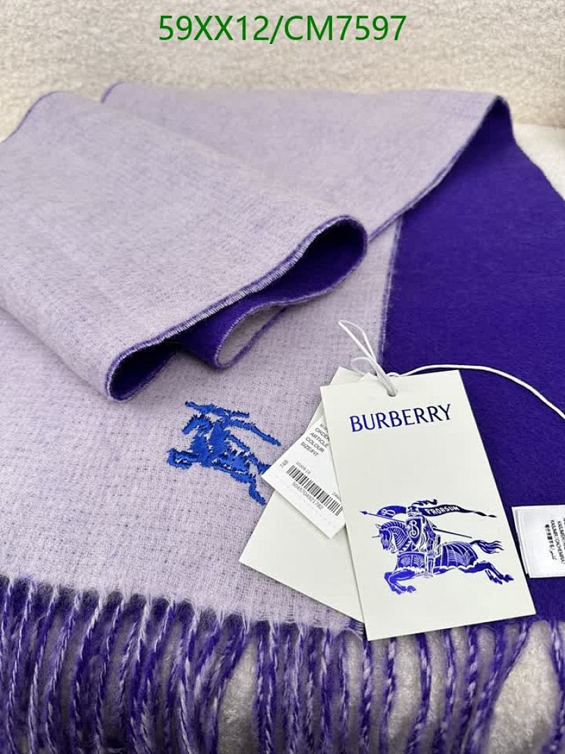 Burberry-Scarf Code: CM7597 $: 59USD
