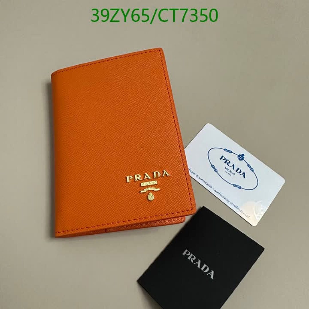 Prada-Wallet-4A Quality Code: CT7350 $: 39USD