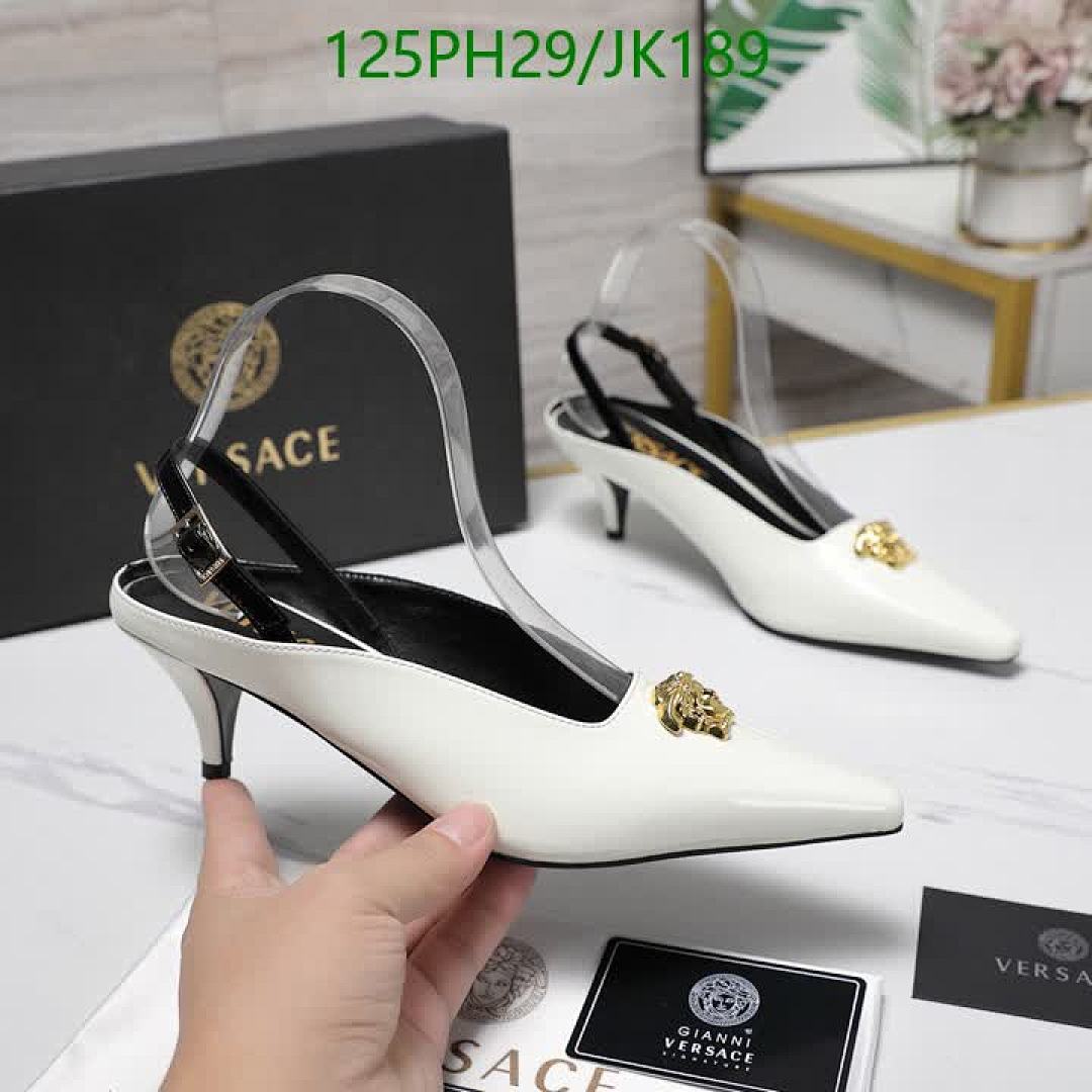 Versace-Women Shoes Code: JK189 $: 125USD