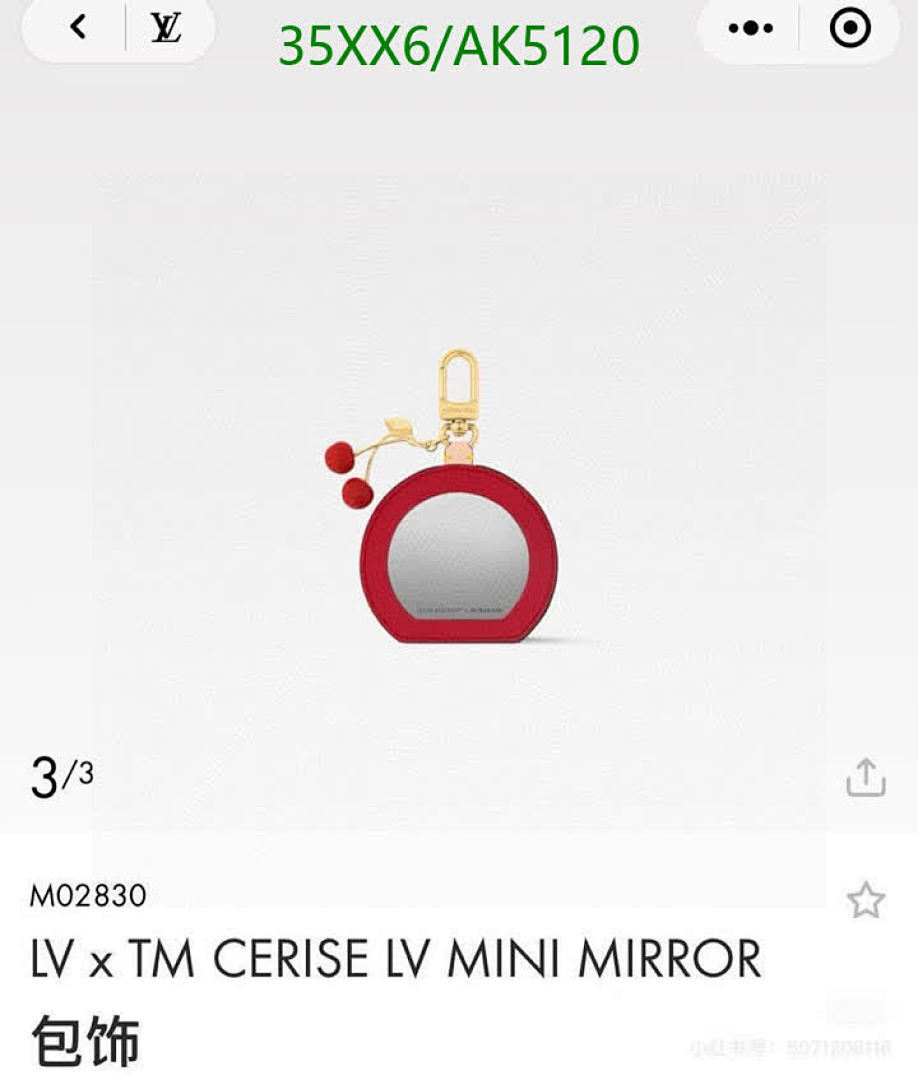 LV-Key pendant Code: AK5120 $: 35USD