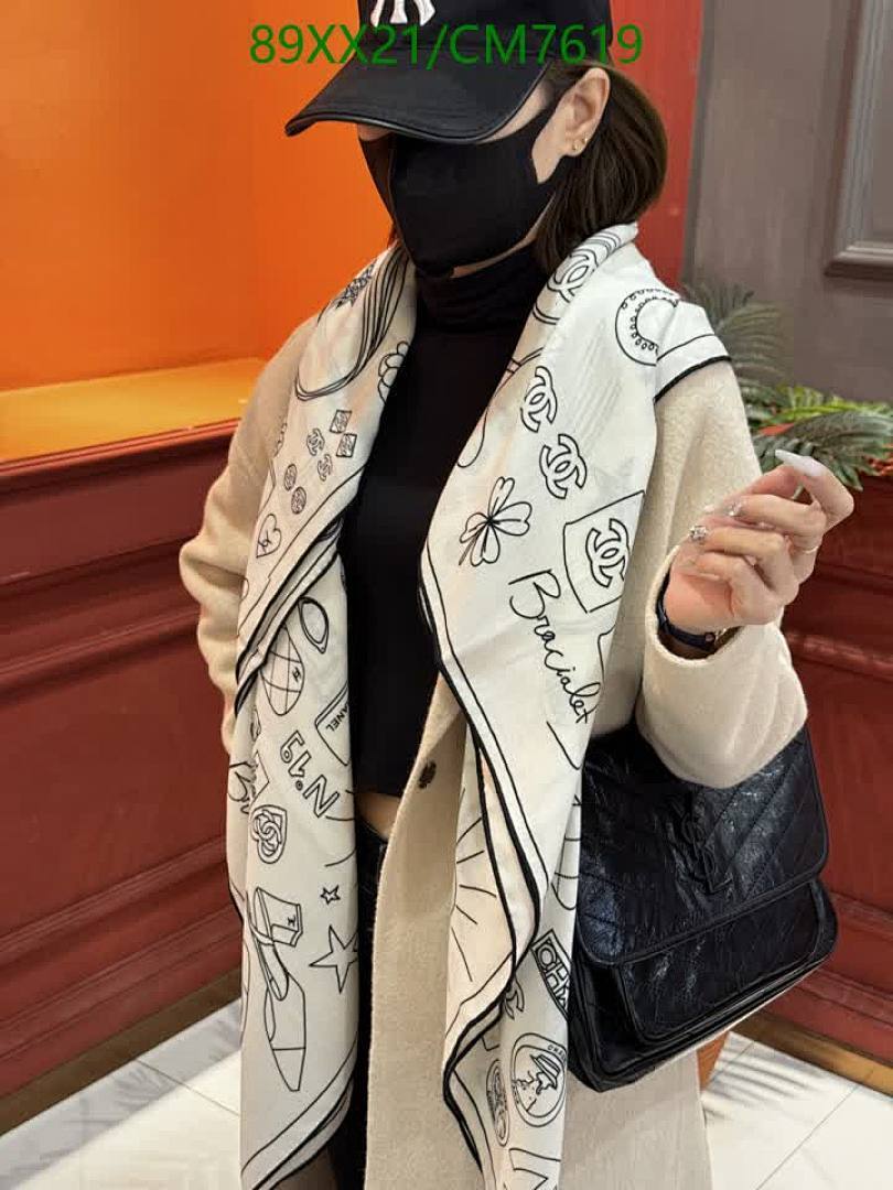 Chanel-Scarf Code: CM7619 $: 89USD