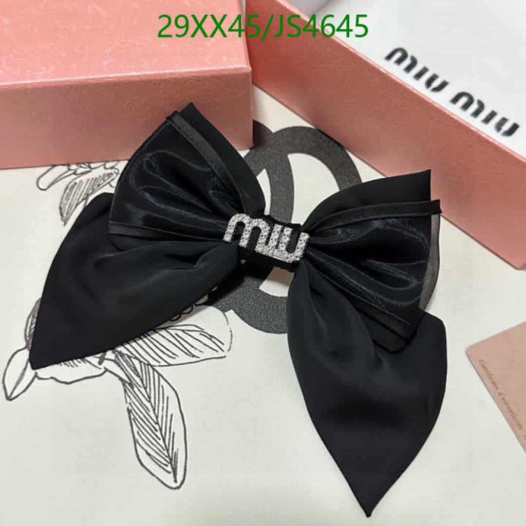 MIU MIU-Headband Code: JS4645 $: 29USD