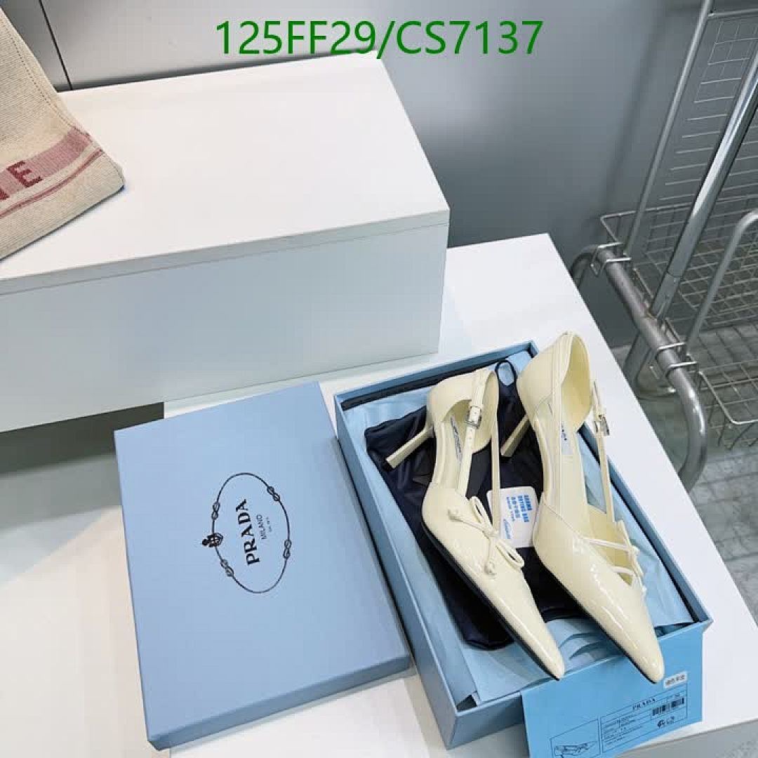 Prada-Women Shoes Code: CS7137 $: 125USD