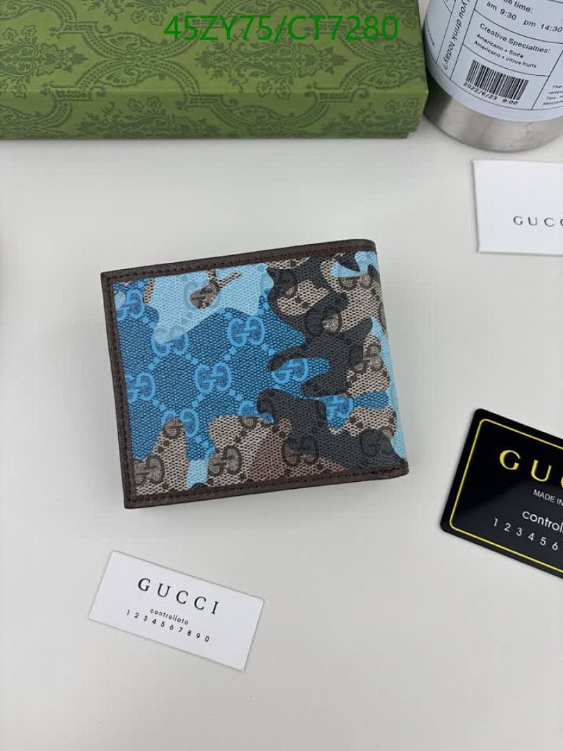 Gucci-Wallet-4A Quality Code: CT7280 $: 45USD