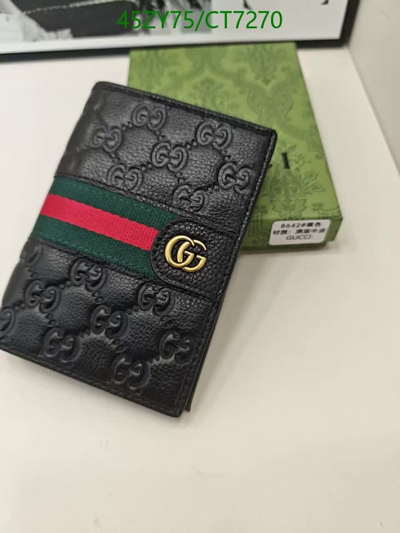 Gucci-Wallet-4A Quality Code: CT7270 $: 45USD
