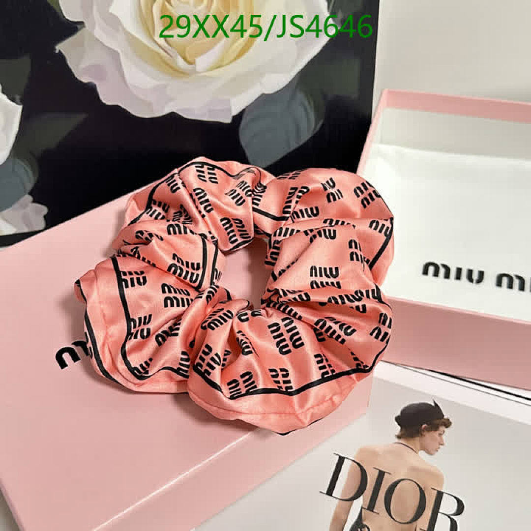 MIU MIU-Headband Code: JS4646 $: 29USD