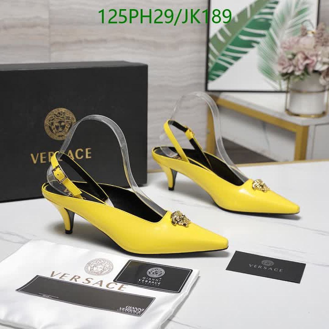 Versace-Women Shoes Code: JK189 $: 125USD