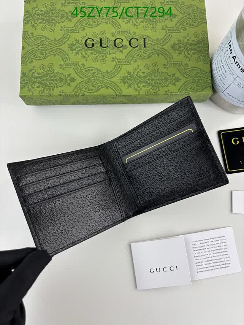 Gucci-Wallet-4A Quality Code: CT7294 $: 45USD