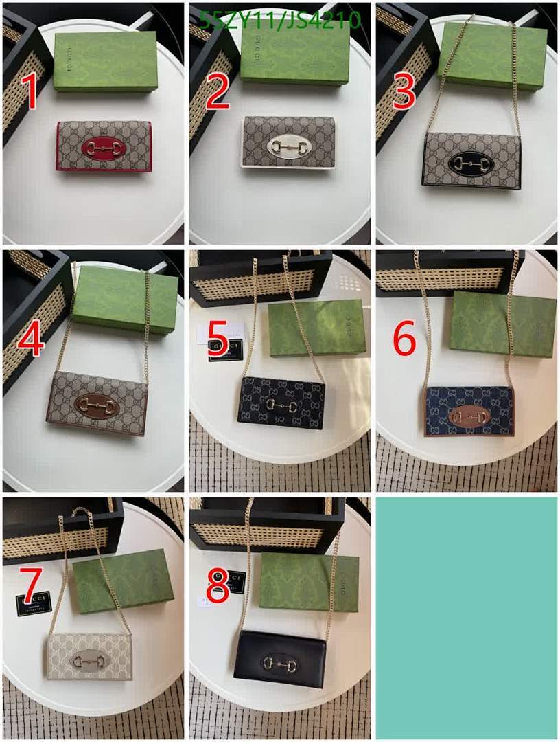Gucci-Wallet-4A Quality Code: JS4210 $: 55USD