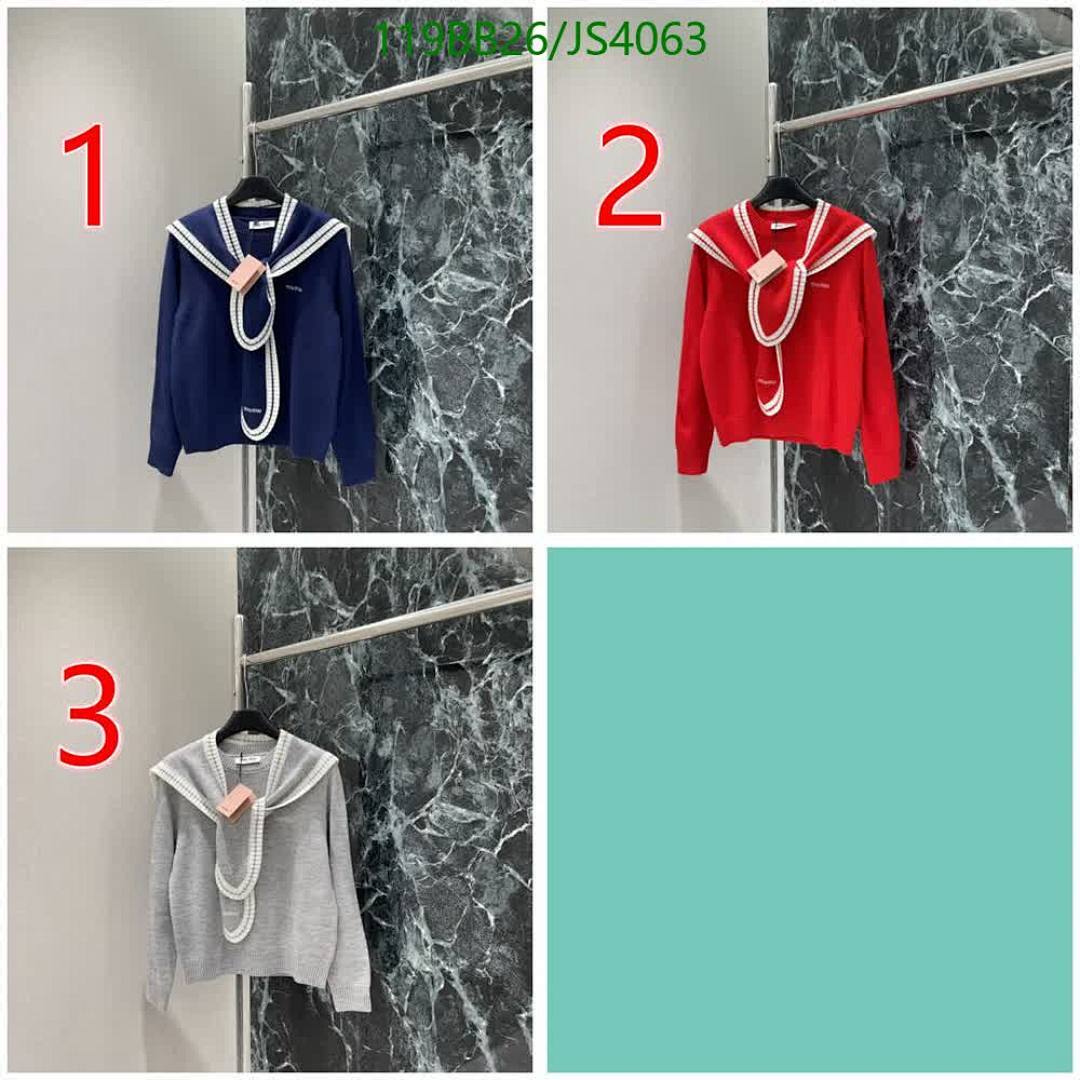 MIUMIU-Clothing Code: JS4063 $: 119USD