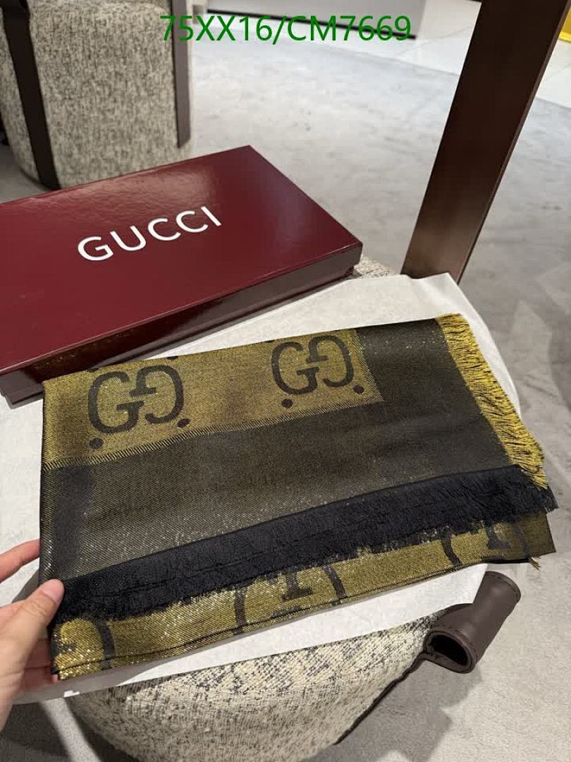 Gucci-Scarf Code: CM7669 $: 75USD