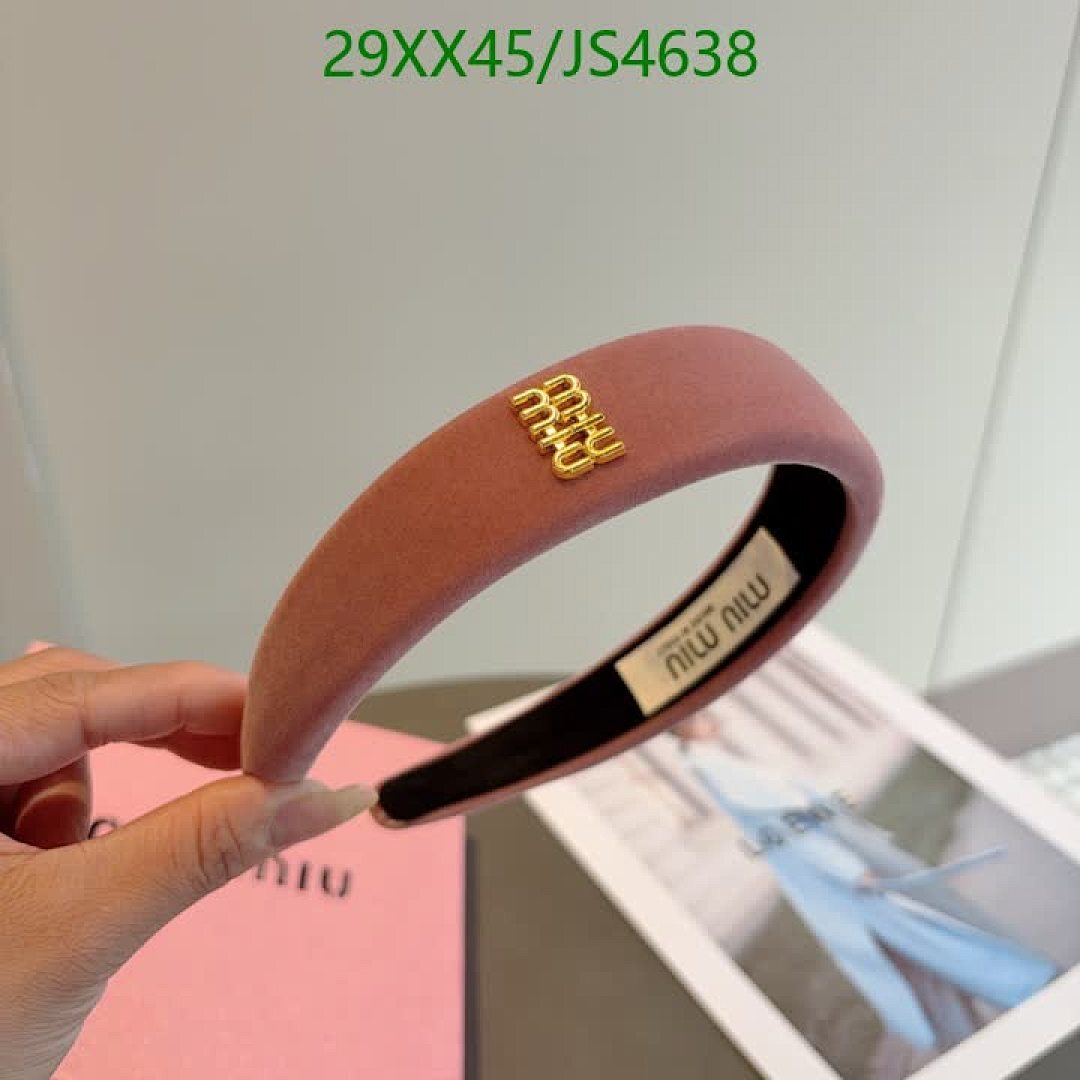 MIU MIU-Headband Code: JS4638 $: 29USD