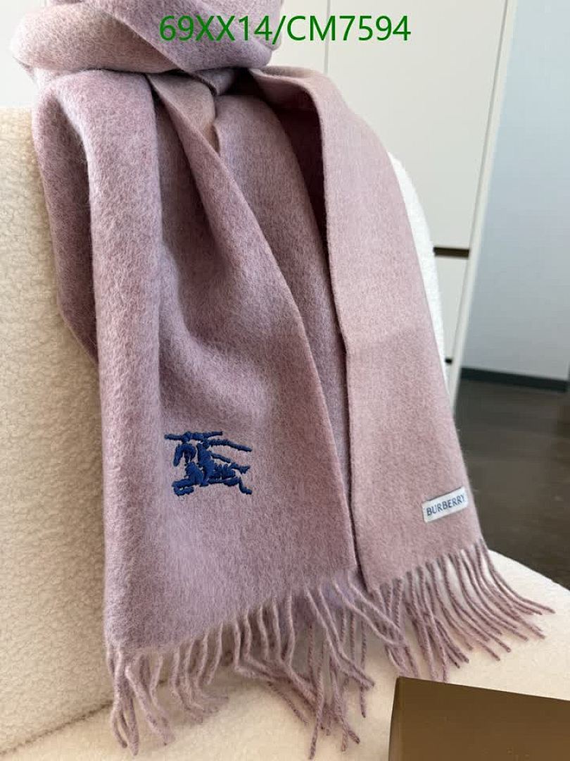 Burberry-Scarf Code: CM7594 $: 69USD