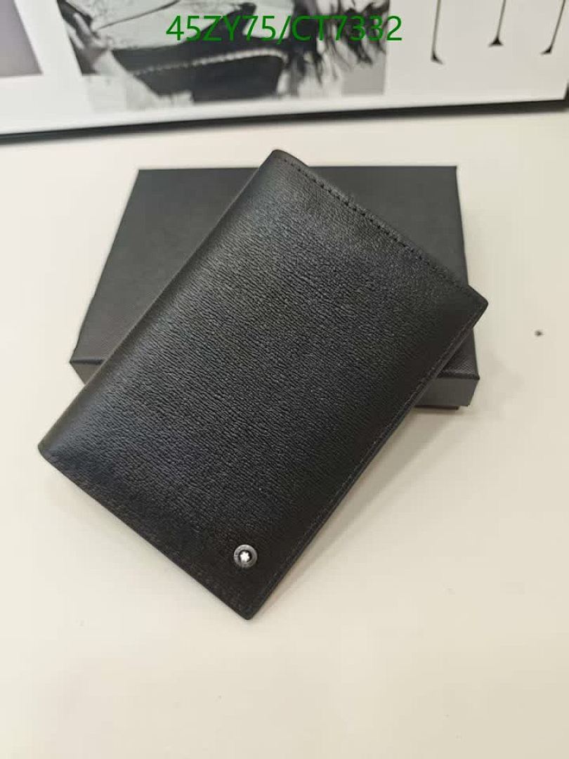 Montblanc-Wallet-4A Quality Code: CT7332 $: 45USD