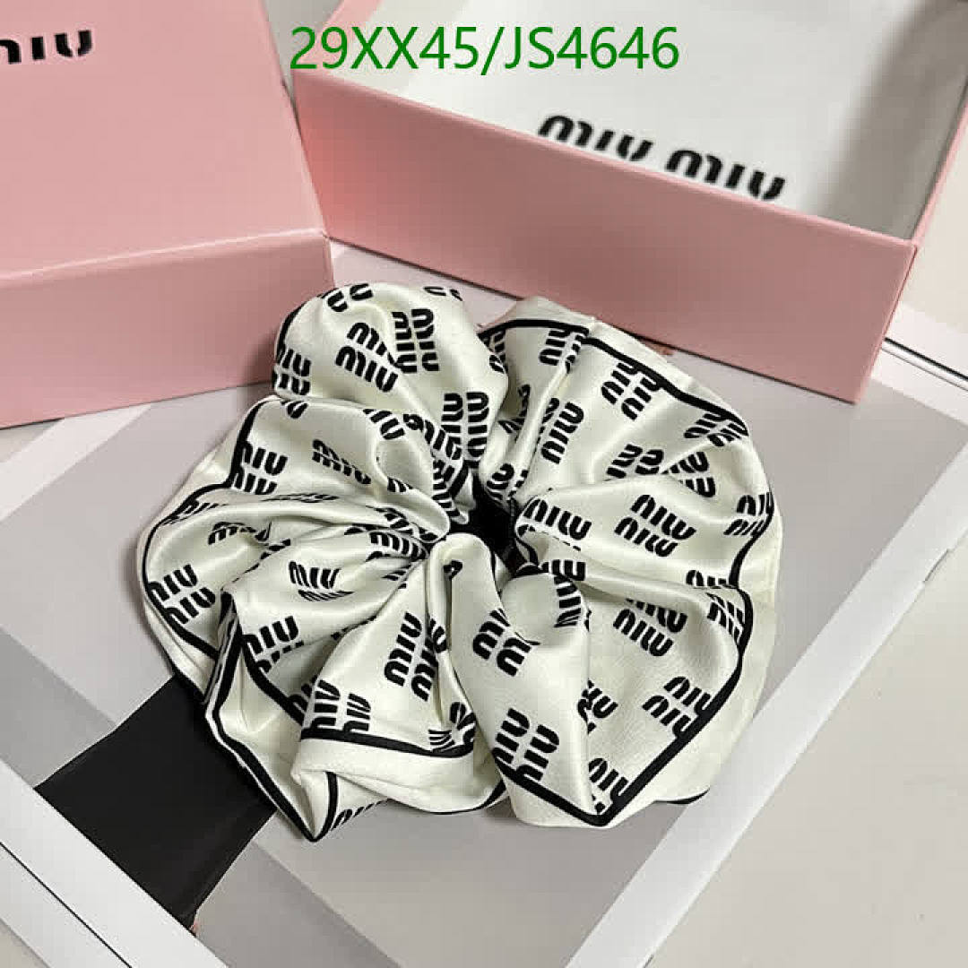 MIU MIU-Headband Code: JS4646 $: 29USD