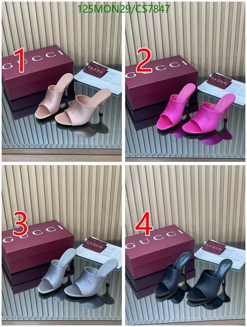 Gucci-Women Shoes Code: CS7847 $: 125USD