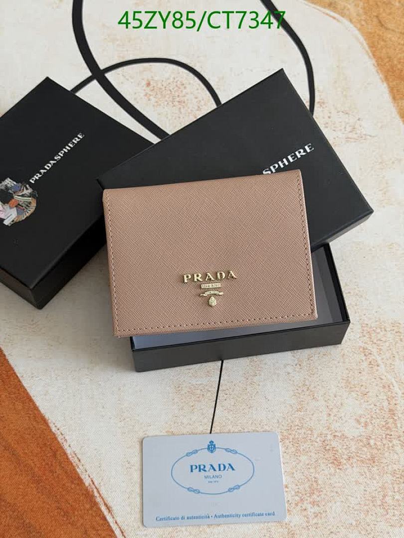 Prada-Wallet-4A Quality Code: CT7347 $: 45USD