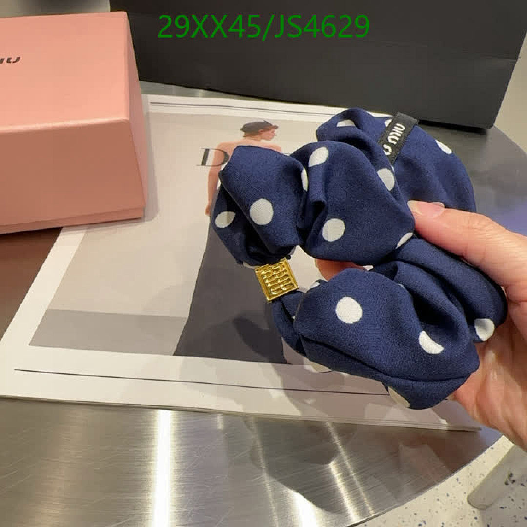 MIU MIU-Headband Code: JS4629 $: 29USD