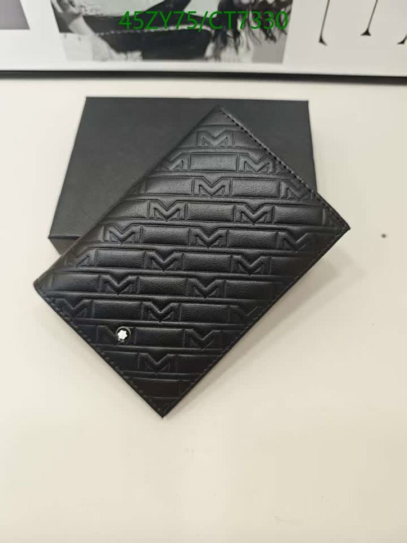 Montblanc-Wallet-4A Quality Code: CT7330 $: 45USD