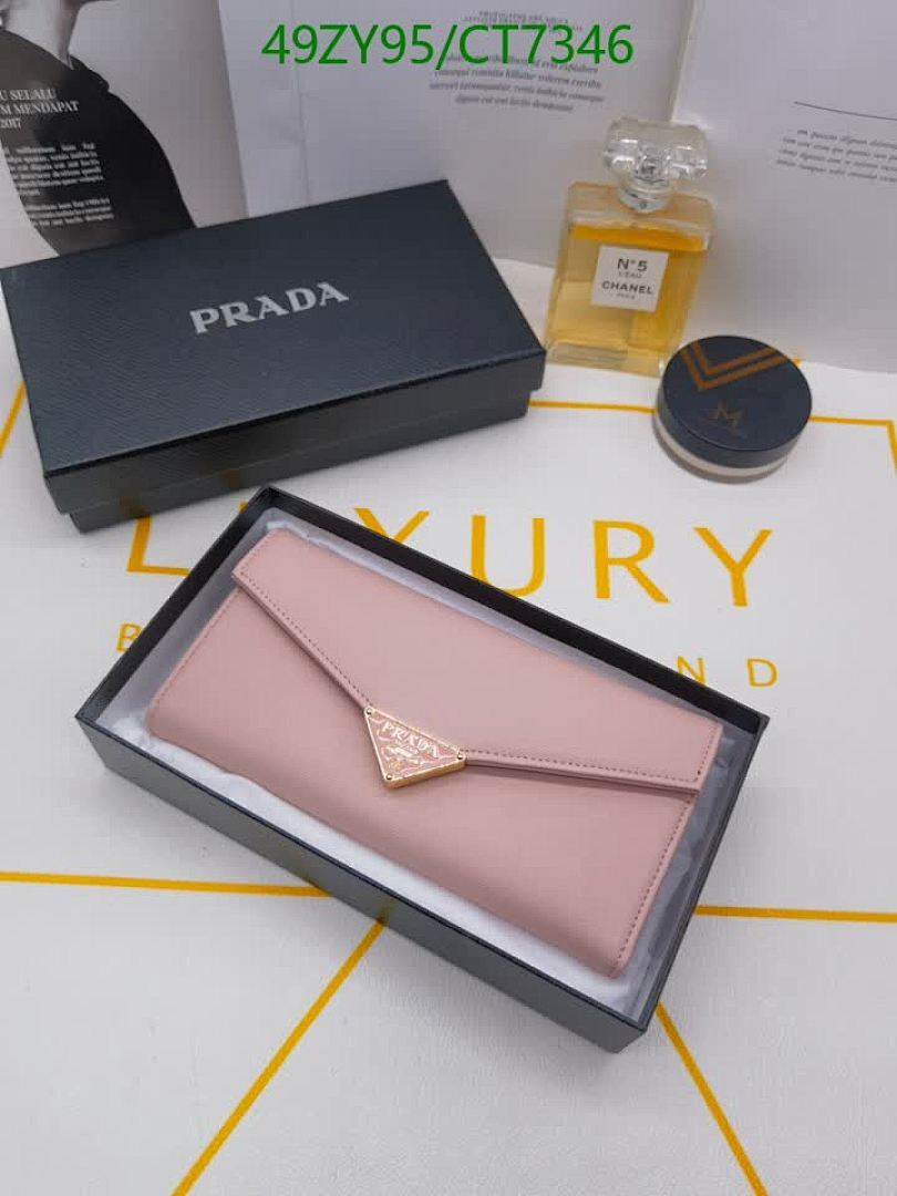 Prada-Wallet-4A Quality Code: CT7346 $: 49USD