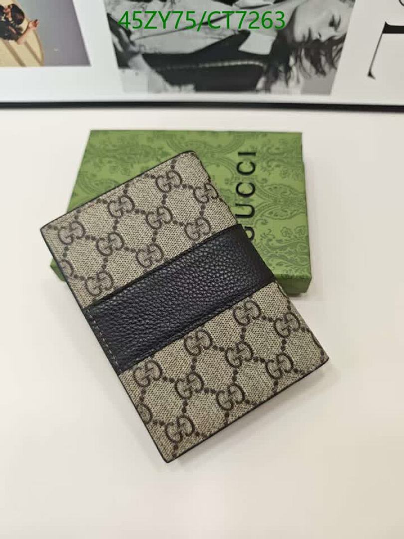 Gucci-Wallet-4A Quality Code: CT7263 $: 45USD
