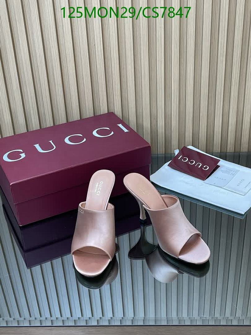 Gucci-Women Shoes Code: CS7847 $: 125USD