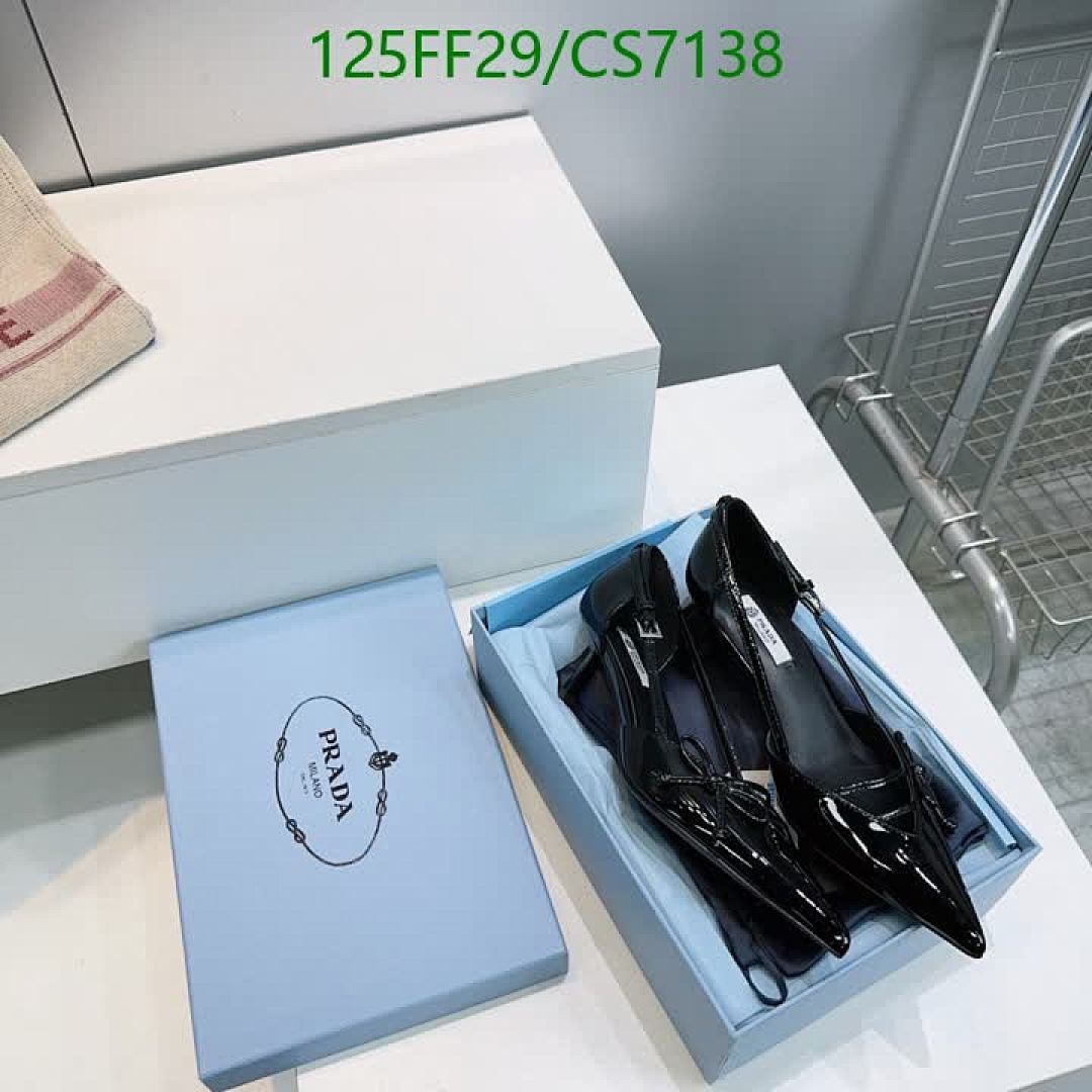 Prada-Women Shoes Code: CS7138 $: 125USD
