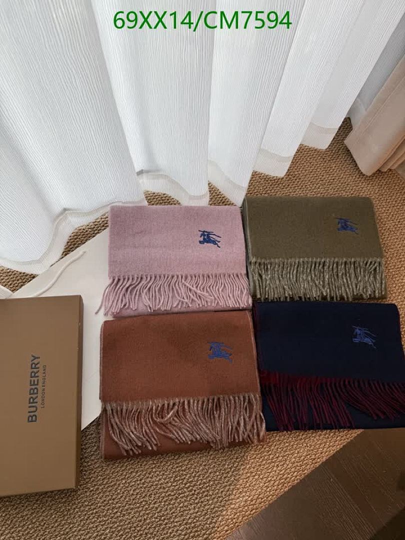 Burberry-Scarf Code: CM7594 $: 69USD