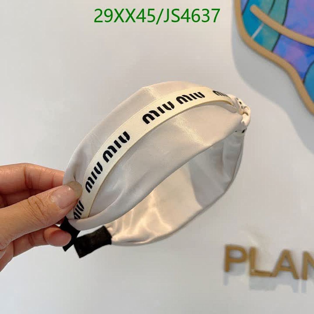 MIU MIU-Headband Code: JS4637 $: 29USD