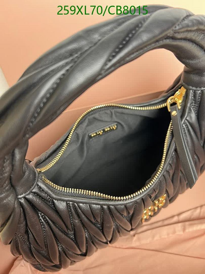 Miu Miu-Bag-Mirror Quality Code: CB8015 $: 259USD