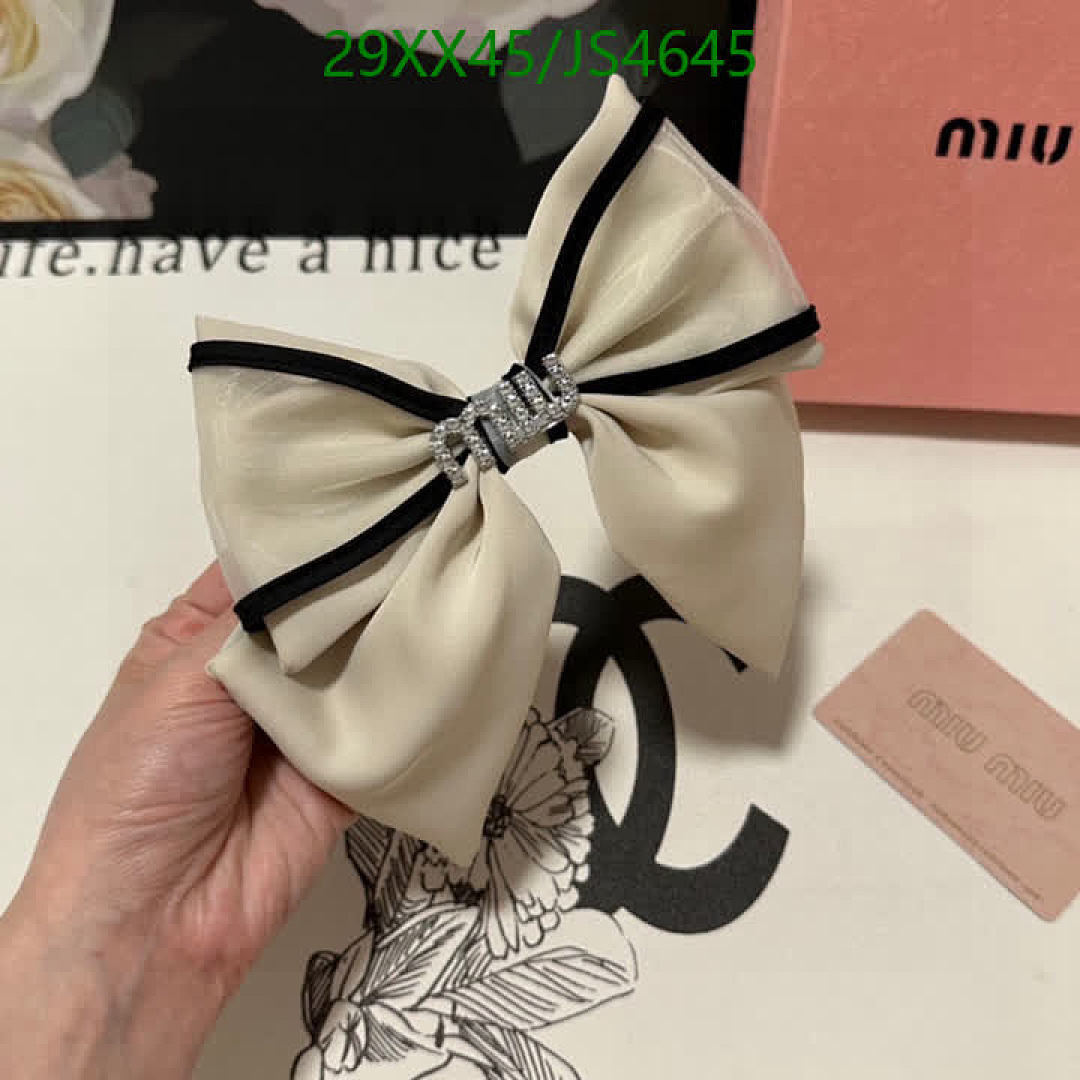 MIU MIU-Headband Code: JS4645 $: 29USD