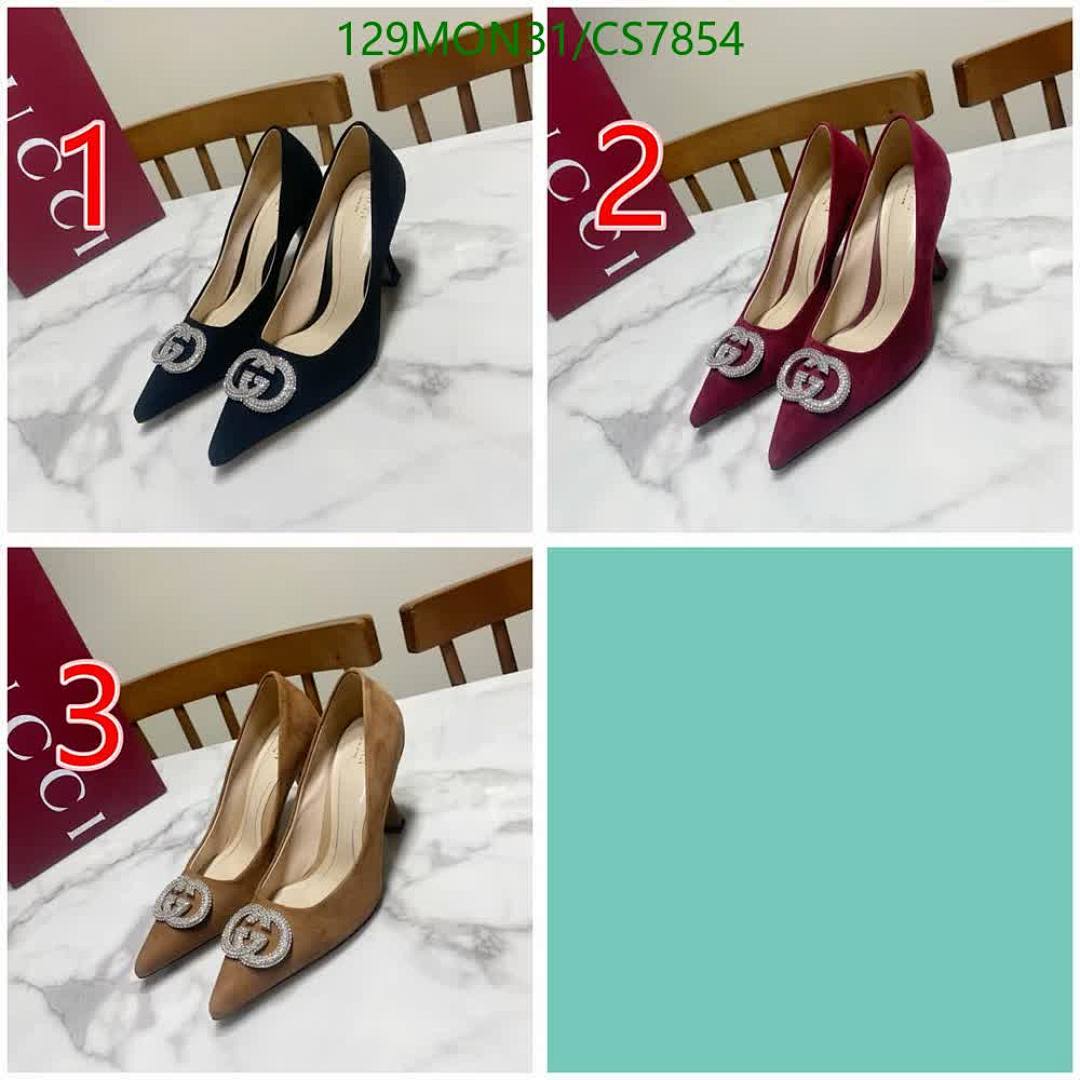 Gucci-Women Shoes Code: CS7854 $: 129USD
