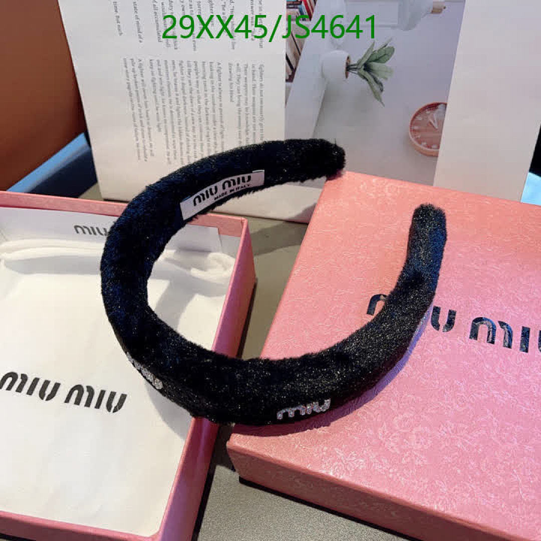 MIU MIU-Headband Code: JS4641 $: 29USD