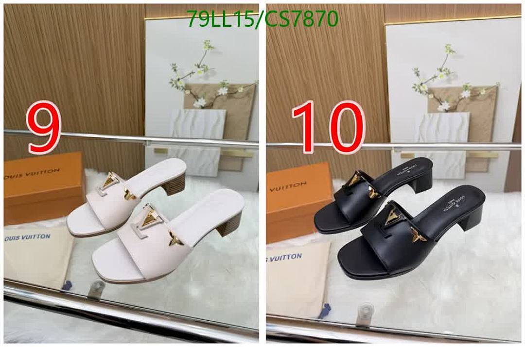 LV-Women Shoes Code: CS7870 $: 79USD