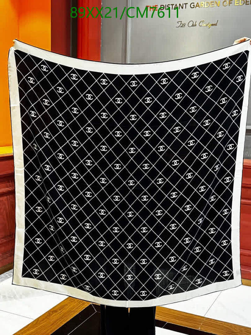 Chanel-Scarf Code: CM7611 $: 89USD