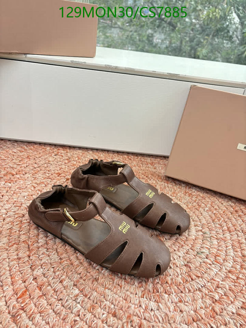 Miu Miu-Women Shoes Code: CS7885 $: 129USD