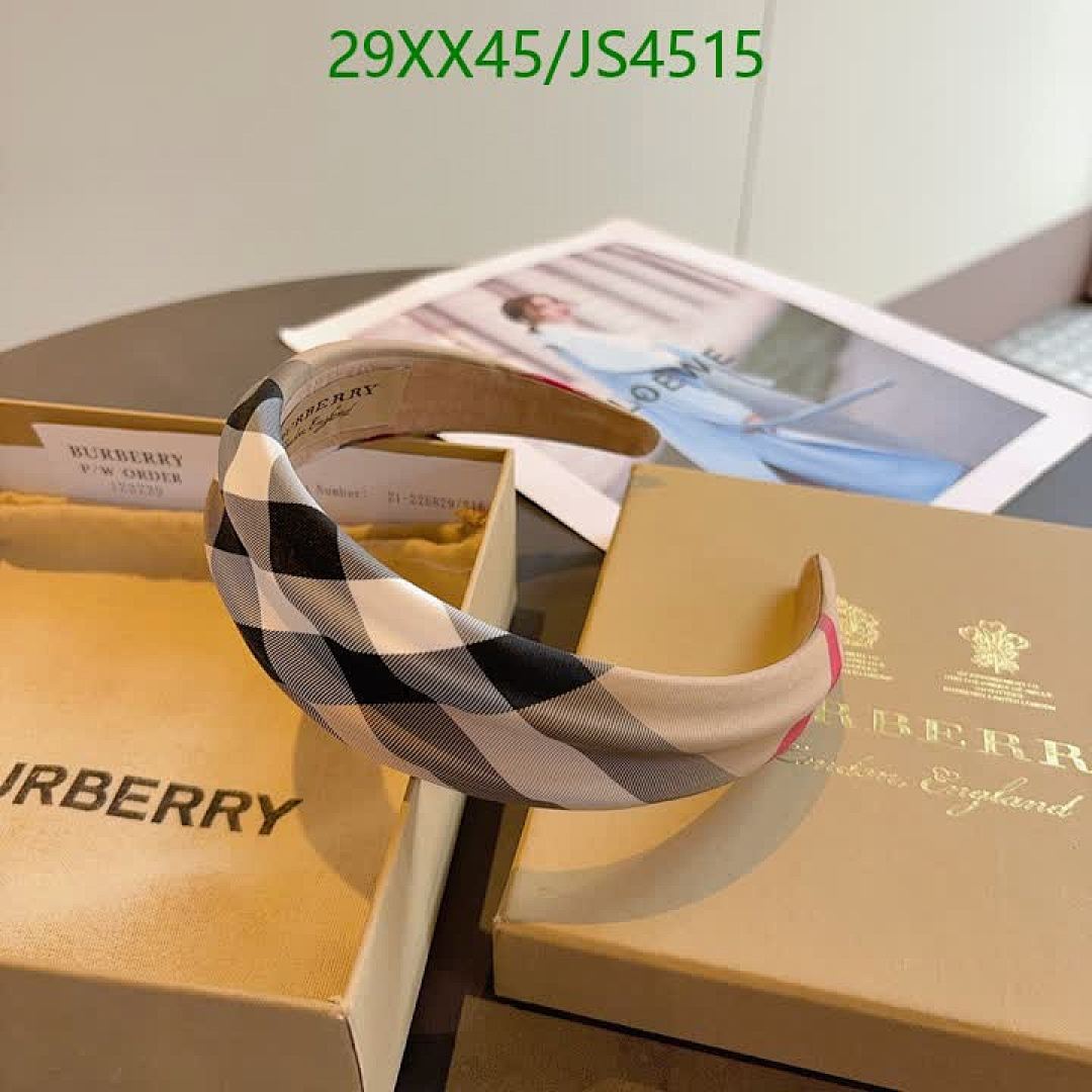 Burberry-Headband Code: JS4515 $: 29USD