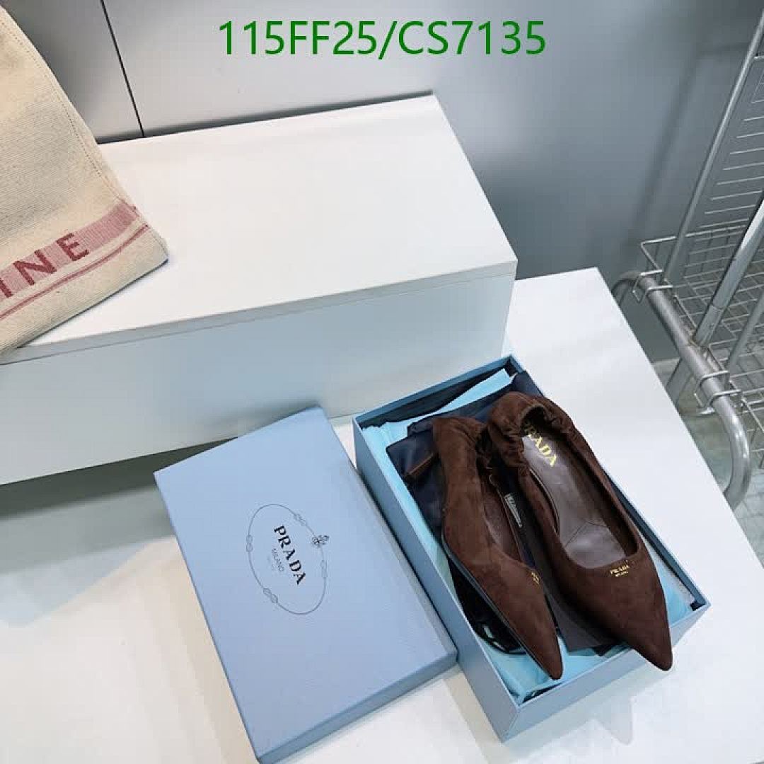 Prada-Women Shoes Code: CS7135 $: 115USD