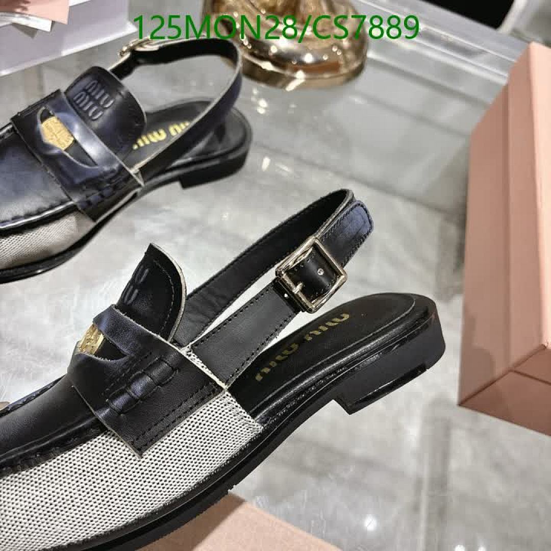 Miu Miu-Women Shoes Code: CS7889 $: 125USD