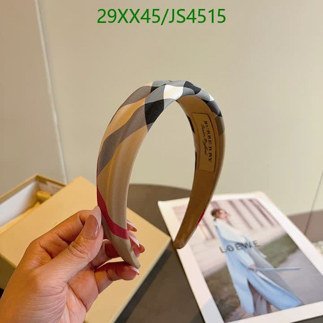 Burberry-Headband Code: JS4515 $: 29USD
