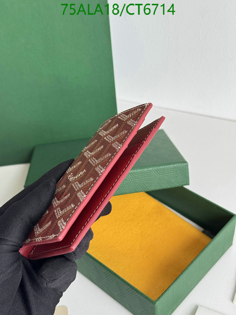 Goyard-Wallet Mirror Quality Code: CT6714 $: 75USD