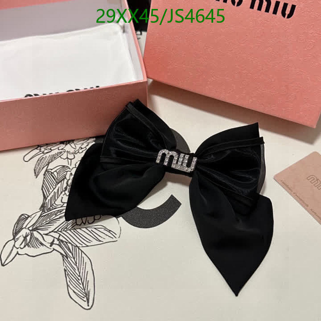 MIU MIU-Headband Code: JS4645 $: 29USD