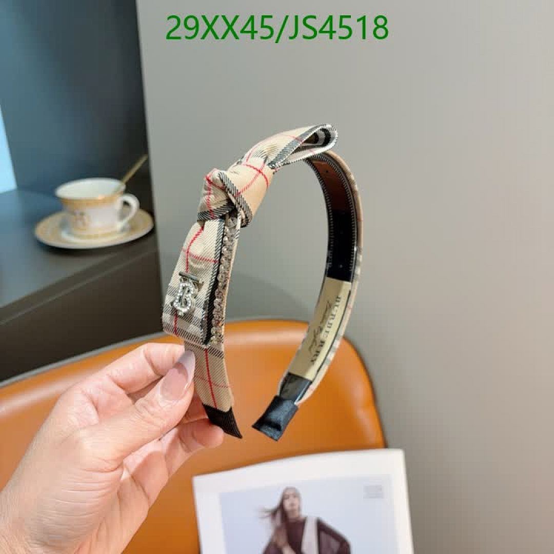 Burberry-Headband Code: JS4518 $: 29USD