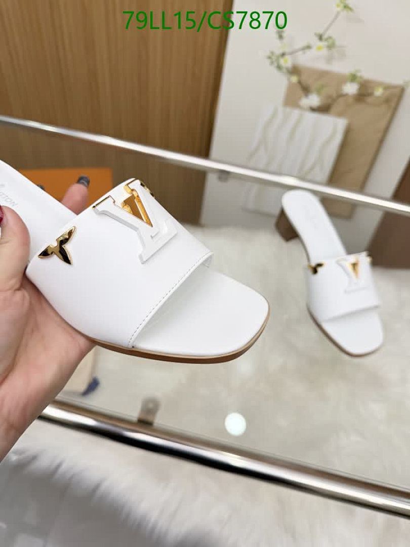 LV-Women Shoes Code: CS7870 $: 79USD