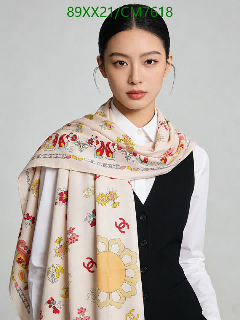 Chanel-Scarf Code: CM7618 $: 89USD